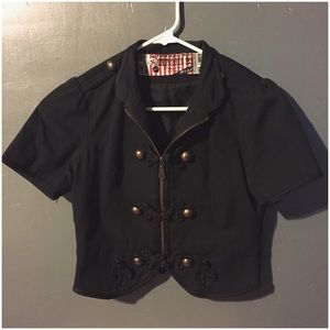 🎈Cirque 21/Forever 21 ringmaster cropped jacket